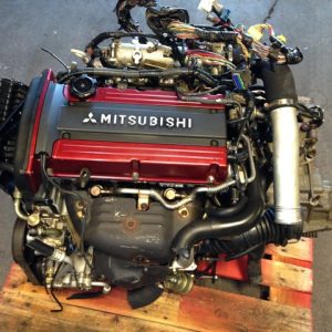JDM 2003+ MITSUBISHI LANCER EVOLUTION 8 VIII 2.0L DOHC TURBO 4G63 MOTOR 6 SPEED MT TRANSMISSION AWD