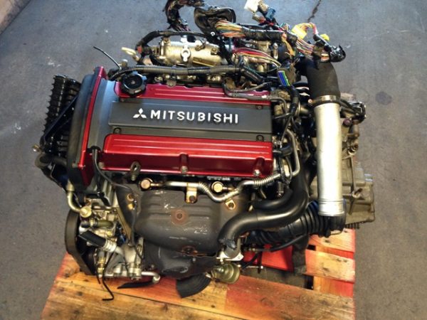 JDM 2003+ MITSUBISHI LANCER EVOLUTION 8 VIII 2.0L DOHC TURBO 4G63 MOTOR 6 SPEED MT TRANSMISSION AWD