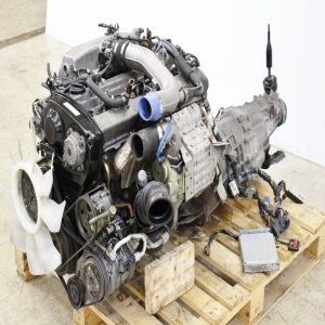JDM 93-98 Nissan Skyline R33 GTS-T 2.5L S2 RB25DET Engine & 5 Speed Manual Trans