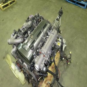 JDM Supra 2JZ GTE 3.0 L Twin Turbo Rear Engine Oil Selector 6 Speed Getrag V60