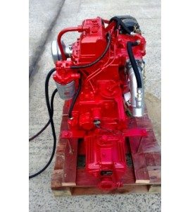 USED BS.AH DV24 24HP MARINE DIESEL ENGINE PACKAGE UNDER 250HRS