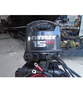 USED 2019 EVINRUDE E15HPGX 25″ SHAFT OUTBOARD MOTOR