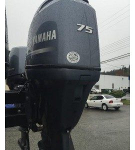 USED 2017 YAMAHA F75LA OUTBOARD MOTOR