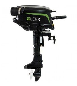 LEHR 5HP PROPANE POWERED OUTBOARD ENGINE, SHORT SHAFT