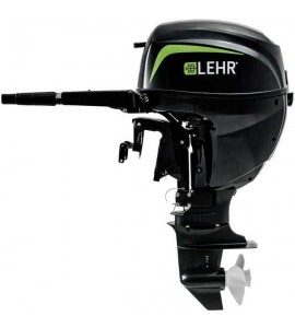 LEHR 15HP PROPANE POWERED OUTBOARD ENGINE, LONG SHAFT, MANUAL START