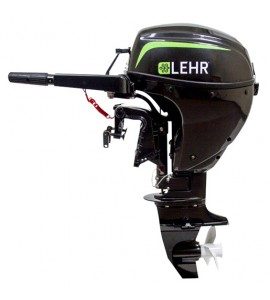 LEHR 9.9HP PROPANE POWERED OUTBOARD ENGINE, LONG SHAFT, INTERNAL ELECTRIC START