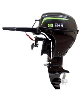 LEHR 9.9HP PROPANE POWERED OUTBOARD ENGINE, LONG SHAFT, INTERNAL ELECTRIC START