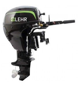 LEHR 9.9HP PROPANE POWERED OUTBOARD ENGINE, SHORT SHAFT, MANUAL START