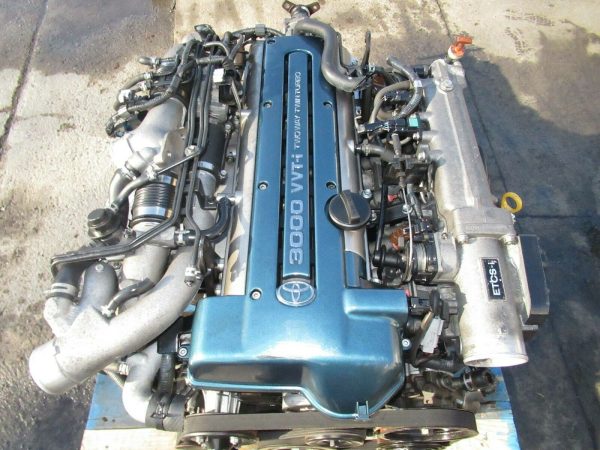 JDM Toyota Aristo supra 2JZ-GTE VVTi / Auto Trans ECU Twin Turbo Front Sump 2JZ
