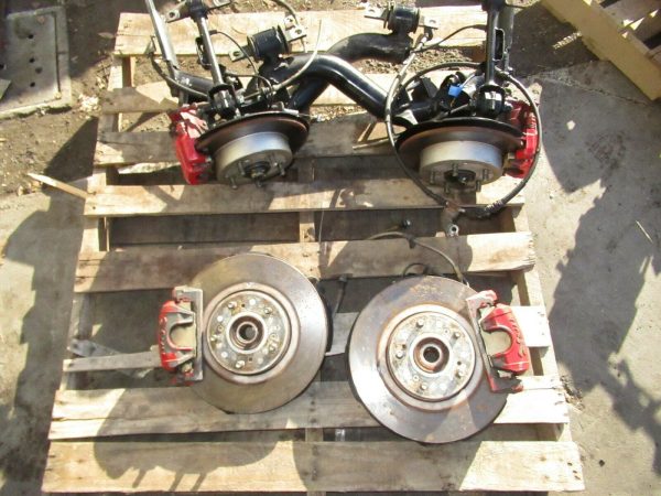 JDM 2002 2005 Honda Civic EP3 Type R Brembo Brakes Slotted Rotors Spindles EP3