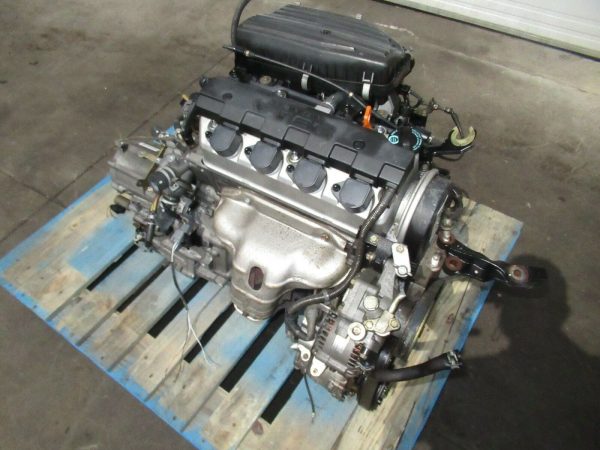 2001 2005 Honda Civic 4Cyl 1.7L VTEC Engine With Automatic Transmission JDM D17A