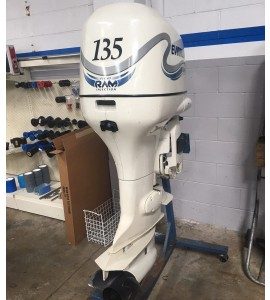 USED 2000 EVINRUDE 135 HP V6 25 IN OUTBOARD MOTOR