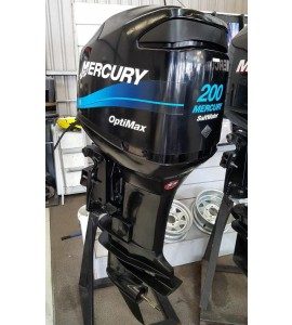 USED 2001 MERCURY 200 HP OPTIMAX DFI 25 IN SHAFT OUTBOARD MOTOR