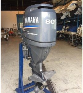 USED 2004 YAMAHA F80AETL 80 HP OUTBOARD MOTOR