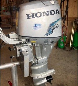 USED 2005 HONDA BF25D4 E-START LONG SHAFT OUTBOARD MOTOR