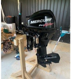 USED 2013 MERCURY 15HP FOUR-STROKE OUTBOARD MOTOR