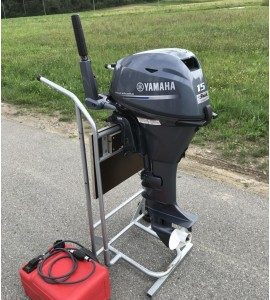 USED 2016 YAMAHA F15CMHL OUTBOARD MOTOR