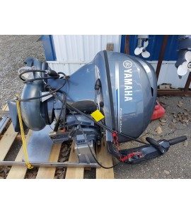 USED 2017 YAMAHA F40 JET DRIVE OUTBOARD MOTOR