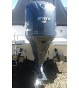 USED 2019 YAMAHA F250HP 4-STROKE, 25 INCH SHAFT OUTBOARD MOTOR
