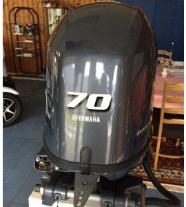 USED 2018 YAMAHA F70 AETL 70 HP LONG SHAFT OUTBOARD MOTOR