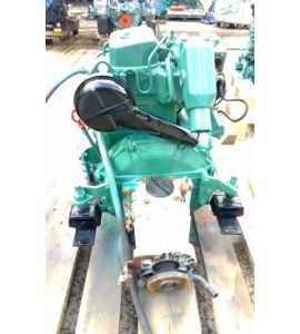 USED VOLVO PENTA 2001 9HP MARINE DIESEL ENGINE PACKAGE