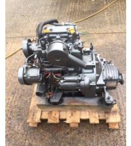USED YANMAR 2QM20 20HP MARINE DIESEL ENGINE PACKAGE