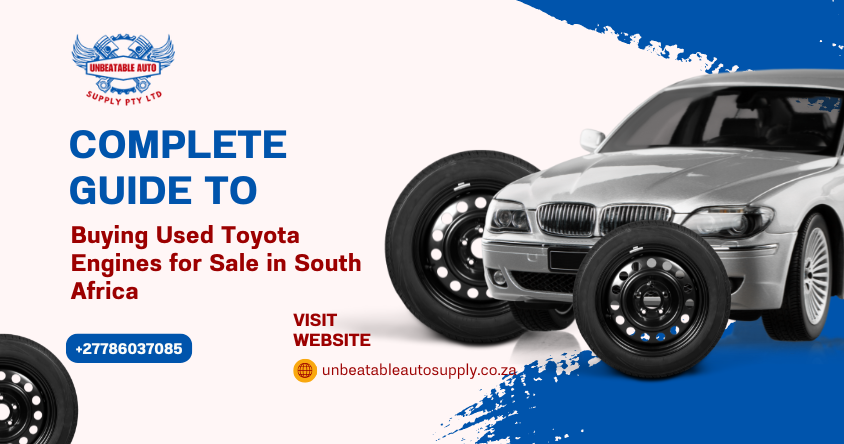 Toyota 4Y engine for sale in South Africa – reconditioned